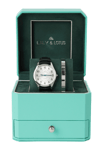 Lily & Lotus Klocka med läderarmband CM-220910 Svart