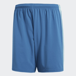 adidas Kid's Football Shorts (Size 11-12y) Condivo 18 Blue Logo Shorts - New