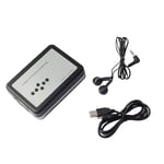 2X(Cassette Tape to MP3 Converter USB Cassette Capture Walkman Tape Player Conve