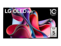 LG OLED65G33LA - 65" diagonaaliltaan klasse G3-sarjan OLED-TV - OLED evo - Smart TV - ThinQ AI, webOS - 4K UHD (2160p) 3840 x 2160 - HDR