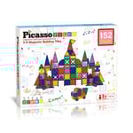 PicassoTiles Magnetic Tiles 152 Bitar