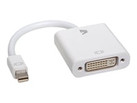 V7 - Videoadapter - Mini Displayport Hane Till Dvi-D Hona - Vit