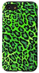 Coque pour iPhone SE (2020) / 7 / 8 Imprimé léopard vert, motif animal unique inspiré de la jungle
