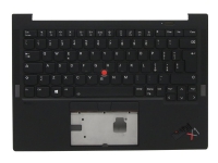 Sunrex - Erstatningstastatur for bærbar PC - med Trackpoint - bakbelysning - Italiensk - med toppdeksel - for ThinkPad X1 Carbon Gen 9 20XW, 20XX