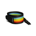 POLAROID Camera Strap  -  RAINBOW - BLACK