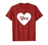 I Love Tiffany, I Heart Tiffany - Name Heart Personalized T-Shirt