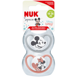 NUK Space Baby Dummy 18-36 Months Soothers with Extra Ventilation BPA-Free
