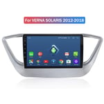 QWEAS GPS Navigation Sat Nav for Hyundai Verna Solaris 2012-2018 Car Stereo Android Car Radio DVD Player Support AUX USB Mirror Link Steering Wheel Control