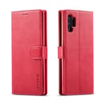 LC.IMEEKE Lommeboketui for Samsung Galaxy Note 10 Plus - Rød