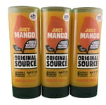 3 X Original Source Juicy Mango Shower Gel 500ml