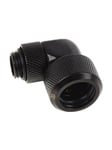 Alphacool Eiszapfen 16 mm HardTube compression fitting 90° rotatable G1/4 - liquid cooling system compression angled fitting
