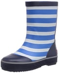 NAME IT My Mini Rubber Boots Boy FO 115, Bottes en caoutchouc non-fourrées, tige haute garçon - Multicolore - Mehrfarbig (Brilliant Blue), 23 EU