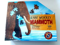 Puzzle Mammut Konturpuzzle 100 Pieces Madd Cap 42762 New