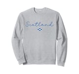 Scotland Scottish Flag Womens Sweatshirt