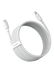 Simple Wisdom Data Cable Kit USB-C to Lightning PD 20W (2PCS/Set) 1.5m White