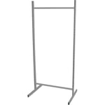 Golvställ T-fot, Bas sektion 925x610x1500 RAL 7004