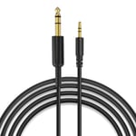 Oneodio 5M/3M 6.3mm-3.5mm Stereo Hifi Aux Audio Jack Cable, 1/4" TRS Male to 1/8" TS Male Gold-Plated Connector for DJ Headphone, Amplifier, Smartphone, TV, iPod, Laptop (5M)