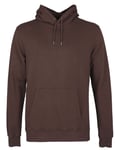 Colorful Standard Organic Cotton Hooded Sweat - Coffee Brown Colour: Coffee Brown, Size: Small
