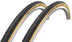 Schwalbe Lugano II kanttrådsdäck 700 x 25c Classic sampack