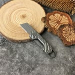 Mini Fickkniv Nyckelring Knivar Utomhus Bärbar Verktyg Fing