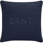 Gant Home Logo Putetrekk 50x50 cm, Evening Blue Bomull