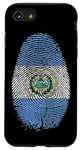 iPhone SE (2020) / 7 / 8 El Salvador Flag Fingerprint It is in my DNA Salvadorans Case