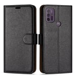 Case Collection Premium Leather Folio Cover for Motorola Moto G30 Case (6.5") Magnetic Closure Full Protection Book Design Wallet Flip with [Card Slots] and [Kickstand] for Motorola G30 Phone Case