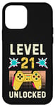 iPhone 12 mini Level 21 Unlocked Funny Video Gamer 21st Birthday Gaming Case