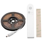 1m DC5V LED-ljusremsa PIR rörelsesensor lampa sträng för hemmet