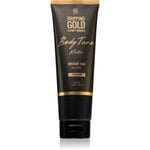 Dripping Gold Luxury Tanning Body Tune Selvbrunende krops- og ansigtslotion med øjeblikkelig effekt Ultra Dark 125 ml