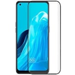 Cool Tempered Glass Screen Protector for Oppo Reno 8 Lite 5G (Full 3D Black)