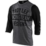 Troy Lee Designs Design Ruckus 3/4 Sleeve Jersey - Heather / Grey Small Heather/Grey