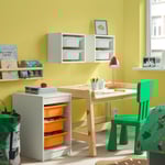 IKEA IKEA TROFAST förvaringskombination med backar, vit/ljusorange, 34x44x56 cm 34x44x56 cm