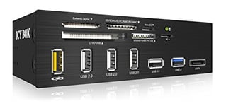 ICY BOX IB-867-B Lecteur de multicarte USB 2.0 Noir