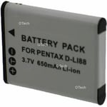 Batterie pour PENTAX OPTIO P70 - Garantie 1 an