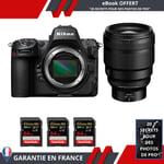 Nikon Z8 + Z 85mm f/1.2 S + 3 SanDisk 64GB Extreme PRO UHS-II SDXC 300 MB/s + Ebook XproStart 20 Secrets Pour Des Photos de Pros