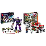LEGO 76831 Disney and Pixar’s Lightyear Zurg Battle Buildable Robot Toy & 76946 Jurassic World Blue and Beta Velociraptor Capture with Truck and 2 Dinosaur Toys For Kids Aged 6 Plus