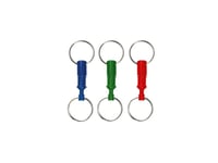 Basi 0006-0546, Nyckelkedja, Blandade Färger, Gjuten Aluminium, Rund, Unisex, 118 G