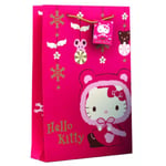 Hello Kitty Presentpåse Jul 23x18x10 Cm