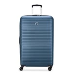 DELSEY PARIS - SEGUR 2.0 - Extra Large Rigid Suitcase - 79x50x34 cm - 109 liters - XL - Blue