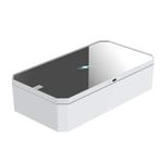 UV Steriliser Box Portable UV Sanitiser Wireless Charger Phone Cleaner Anti-Bacterial Disinfection Box for Masks, Keys Watch and Daily Accessories