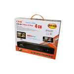 Trade Shop Traesio - Nvr 4ch Channel Rec&live Recorder Full Hd 1080p Wifi H.264 H.265 P2p Nvr-6604