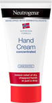 Norwegian Formula Hand Cream Concentrated Unscented, Immediate and Lasting Reli