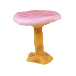Seletti - Fiberglass Table Amanita 70 x 73 cm - Purple - Matbord - Marcantonio Raimondi Malerba - Flerfärgad - Glas