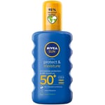 Nivea Very High Protection Sun Protect & Moisture Sun Cream Spray SPF50+ 200ml