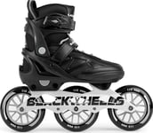 Blackwheels Dynamic Speed Justerbara Svarta Inlines, Storlek 39-42