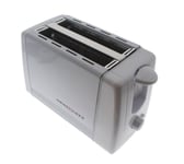 Swiss Lux Compact Low Wattage White Toaster - Ideal for caravans & motorhomes