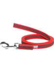 Julius-K9 C&G - Super-grip leash red/grey 20mm/1.8m with handle