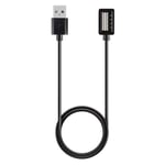 1m Suunto Spartan Ultra / Spartan Sport USB data charging cable - Black