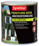 Syntilor - Peinture Bois Ultra Protect Noir Satiné RAL 9005 0,5L